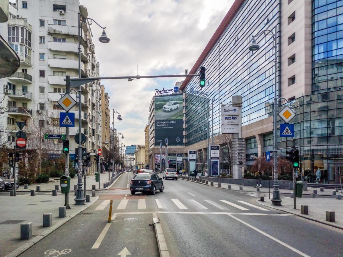 شقة بوخارست  في Victoriei Blue المظهر الخارجي الصورة